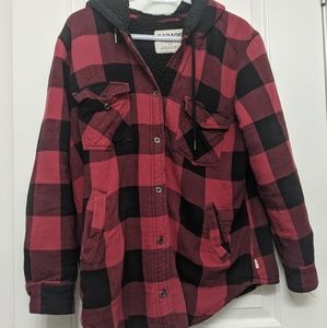 Plaid Boyfriend Jacket